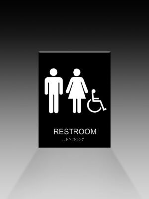ADA All Gender Restroom Signs